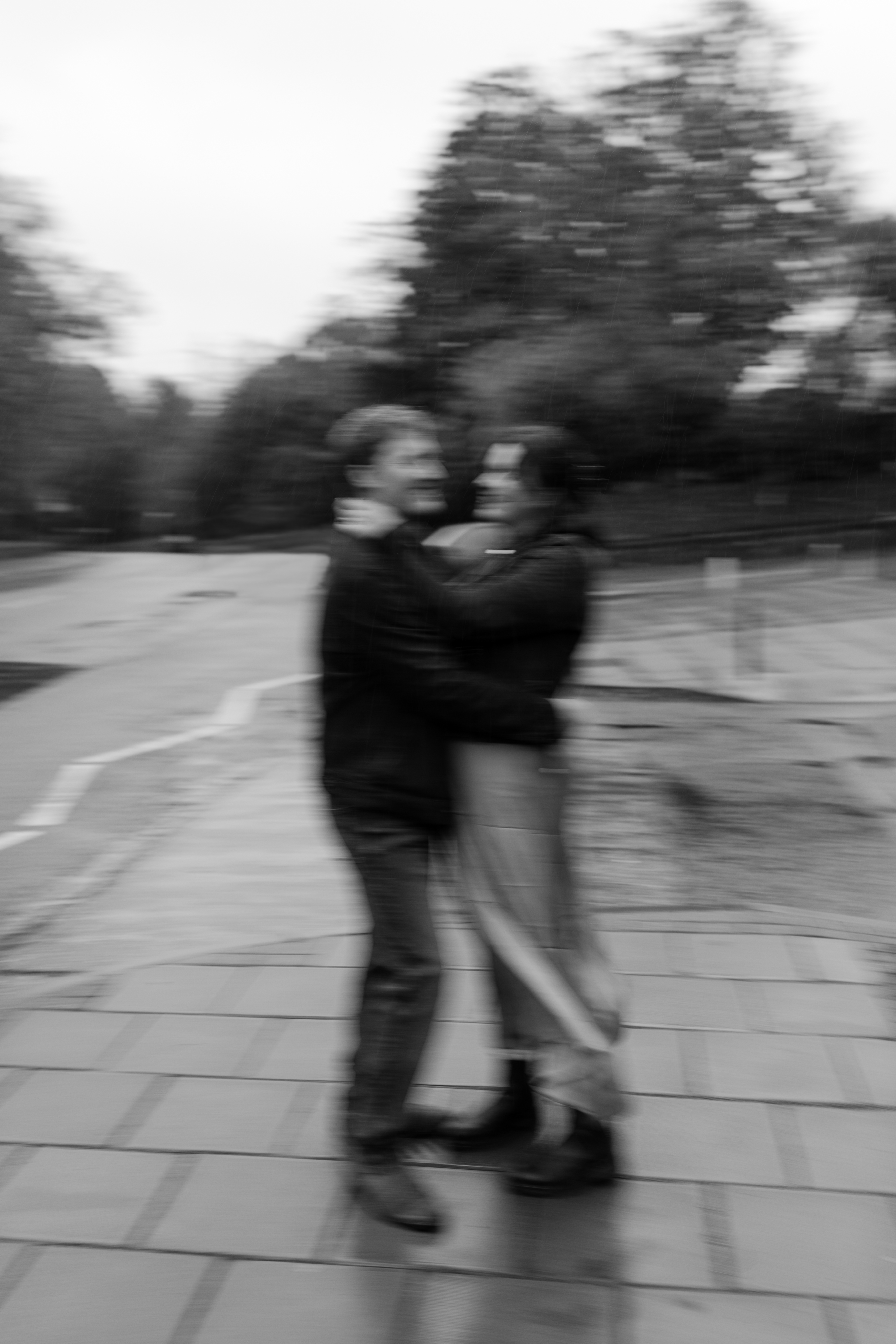 blurry image of the 2 of us together